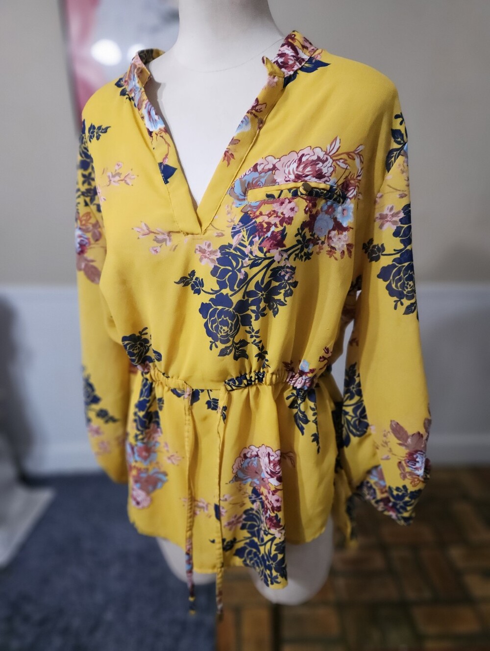 Indulge Floral Top 1X